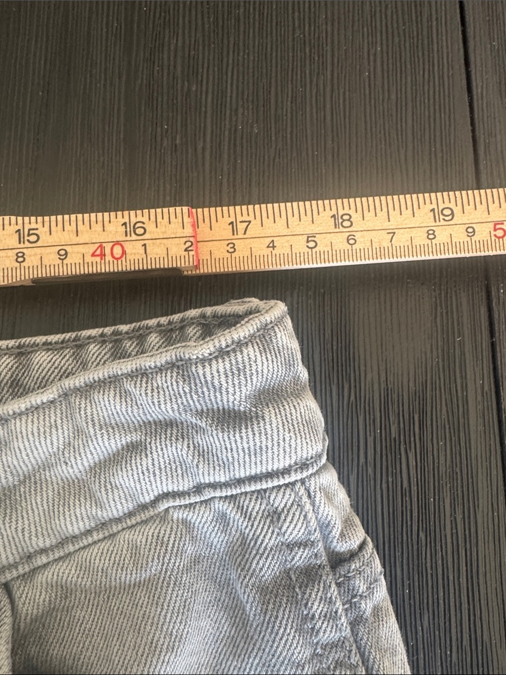 H&M Divided Gray Wide Leg Cargo Jeans Women's High Rise Utility Baggy Denim 14 - Picture 11 of 14